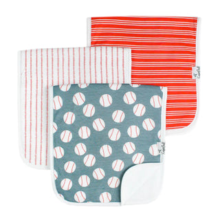 Copper Pearl Slugger Premium Burp Cloth Set, Copper Pearl, Baseball, Burp Cloth Set, Burp Cloths, cf-type-burp-cloth, cf-vendor-copper-pearl, Copper Pearl Burp Cloth Set, Copper Pearl Slugger
