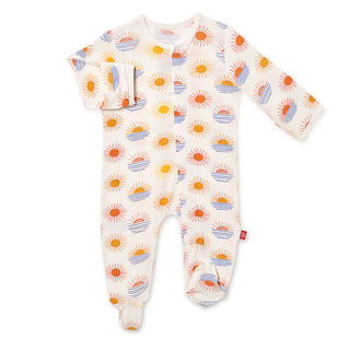 Magnetic Me Sol Mates Modal Footie, Magnificent Baby, Footie, Gender Neutral, JAN23, Magentic Me, Magnetic Footie, Magnetic Me by Magnificent Baby, Magnetic Me Footie, Magnetic Me Sheeps Mead