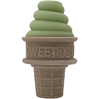 Sweetooth Growing Green Ice Cream Cone Teether 3.0, Sweetooth, Baby Shower, Baby Shower Gift, cf-type-teething-toy, cf-vendor-sweetooth, EB Baby, Gift for Baby Shower, Ice Cream Cone, Ice Cre