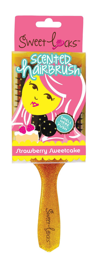 Sweetlocks Strawberry Sweetcake Scented Hair Brush, Sweetlocks, Brush, Gifts for Girls, Girl Gifts, Hair Brush, Scented, Scented Hair Brush, Sweetlocks, Sweetlocks Hair Brush, Tween Gifts, Ha