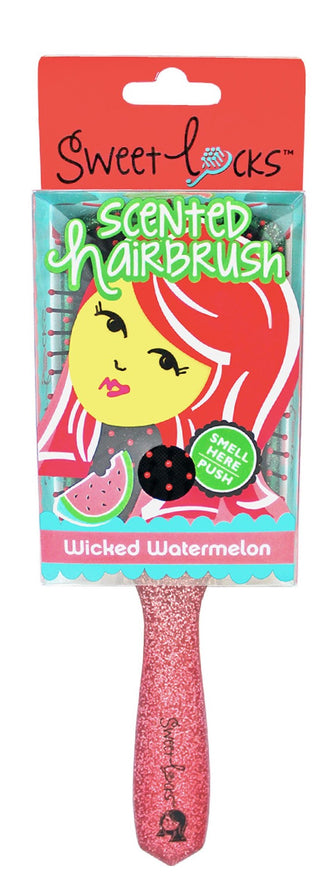 Sweetlocks Wicked Watermelon Scented Hair Brush, Sweetlocks, Brush, Cyber Monday, Gifts for Girls, Girl Gifts, Hair Brush, Scented, Scented Hair Brush, Sweetlocks, Sweetlocks Hair Brush, Twee
