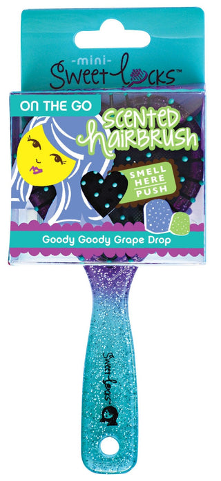 Sweetlocks Goody Goody Grape Scented Mini Hair Brush, Sweetlocks, Brush, Cyber Monday, Gifts for Girls, Girl Gifts, Hair Brush, Scented, Scented Hair Brush, Sweetlocks, Sweetlocks Cotton Cand