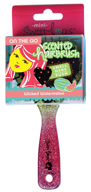 Sweetlocks Wicked Watermelon Scented Mini Hair Brush, Sweetlocks, Brush, Cyber Monday, Gifts for Girls, Girl Gifts, Hair Brush, Scented, Scented Hair Brush, Sweetlocks, Sweetlocks Hair Brush,