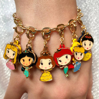 Charm It! Gold Swivel Snow White Charm, Charm It!, cf-type-charms-&-pendants, cf-vendor-charm-it, Charm Bracelet, Charm It Charms, Charm It!, Charm It! Gold Swivel Snow White Charm, Charms, D
