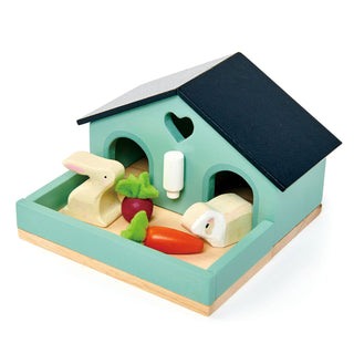 Tender Leaf Toys Pet Rabbit Set, Tender Leaf Toys, Bunny, Classic Wooden Toy, Doll House Funriture, Rabbit, Tender Leaf, Tender LEaf Dog, Tender Leaf Toy, Tender Leaf Toys, Tender Leaf Toys P