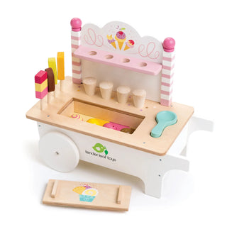 Tender Leaf Toys Ice Cream Cart, Tender Leaf Toys, cf-type-toys, cf-vendor-tender-leaf-toys, Classic Wooden Toy, Ice Cream, Ice Cream Cart, Tender Leaf, Tender Leaf Toy, Tender Leaf Toys, Ten