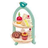 Tender Leaf Toys Mini Chef Birdie Afternoon Tea Stand, Tender Leaf Toys, cf-type-toys, cf-vendor-tender-leaf-toys, Classic Wooden Toy, Play Kitchen, Tea Party, Tea Party Set, Tender Leaf, Ten