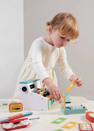 Tender Leaf Toys General Stores Till, Tender Leaf Toys, Cash Register, cf-type-toys, cf-vendor-tender-leaf-toys, Classic Wooden Toy, General Till, Tender Leaf, Tender Leaf Toy, Tender Leaf To