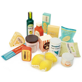 Tender Leaf Toys Supermarket Grocery Set, Tender Leaf Toys, cf-type-toys, cf-vendor-tender-leaf-toys, Classic Wooden Toy, Play Kitchen, Supermarket Grocery Set, Tender Leaf, Tender Leaf Toy, 