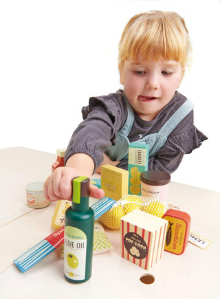 Tender Leaf Toys Supermarket Grocery Set, Tender Leaf Toys, cf-type-toys, cf-vendor-tender-leaf-toys, Classic Wooden Toy, Play Kitchen, Supermarket Grocery Set, Tender Leaf, Tender Leaf Toy, 