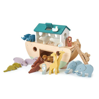 Tender Leaf Toys Noah's Wooden Ark, Tender Leaf Toys, Ark, cf-type-toys, cf-vendor-tender-leaf-toys, Classic Wooden Toy, Noahs Ark, Tender Leaf, Tender Leaf Ark, Tender Leaf Toy, Tender Leaf 