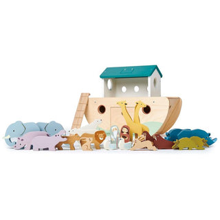 Tender Leaf Toys Noah's Wooden Ark, Tender Leaf Toys, Ark, cf-type-toys, cf-vendor-tender-leaf-toys, Classic Wooden Toy, Noahs Ark, Tender Leaf, Tender Leaf Ark, Tender Leaf Toy, Tender Leaf 