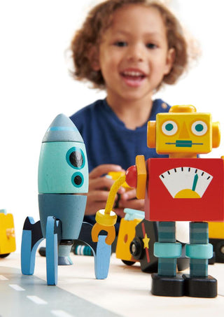 Tender Leaf Toys Robot Construction, Tender Leaf Toys, Classic Wooden Toy, Robot, Robots, Tender Leaf, Tender Leaf Toy, Tender Leaf Toys, Tender Leaf Toys Robot, Tender Leaf Toys Robot Constr
