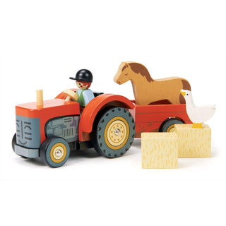 Tender Leaf Toys Farmyard Tractor, Tender Leaf Toys, cf-type-toys, cf-vendor-tender-leaf-toys, Classic Wooden Toy, Tender Leaf, Tender Leaf Toy, Tender Leaf Toys, Tender Leaf Toys Farmyard Tr