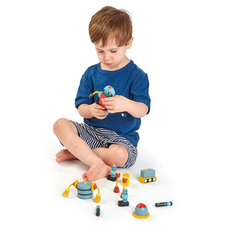 Tender Leaf Toys Robot Construction, Tender Leaf Toys, Classic Wooden Toy, Robot, Robots, Tender Leaf, Tender Leaf Toy, Tender Leaf Toys, Tender Leaf Toys Robot, Tender Leaf Toys Robot Constr