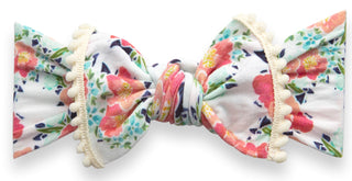 Baby Bling Blush Bouquet Trimmed Printed Knot Headband, Baby Bling, Baby Baby Bling Headbands, Baby Bling, Baby Bling Blush Bouquet Trimmed Printed Knot Headband, Baby Bling Bows, Baby Bling 