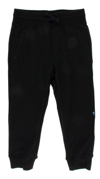 KicKee Pants Solid Midnight Fleece Joggers, KicKee Pants, All Things Holiday, KicKee, KicKee Pants, KicKee Pants Fleece Joggers, KicKee Pants Solid Midnight, KicKee Pants Solid Midnight Fleec