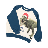 Rock Your Kid Happy Rexmas Sweatshirt, Rock Your Baby, All Things Holiday, cf-size-2, cf-size-6, cf-type-shirt, cf-vendor-rock-your-baby, Christmas, Christmas Dino, Christmas Dress, Dino, Din