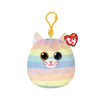 Ty Heather the Cat Mini Squishy Beanie, Ty Inc, Cat, cf-type-stuffed-animal, cf-vendor-ty-inc, Heather the Cat, Mini Squishy Beanie, Squish a Boo, Ty, Ty Heather the Cat, Ty Inc, Ty Mini Squi