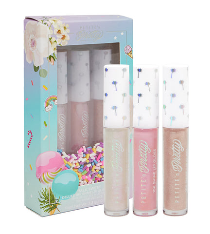 Petite 'n Pretty Talk Sweet 10K Shine Lip Gloss Trio, Petite 'n Pretty, cf-type-lip-gloss, cf-vendor-petite-n-pretty, Lip Gloss, Petite 'n Pretty 10K Shine Lip Gloss, Petite 'n Pretty 10K Shi