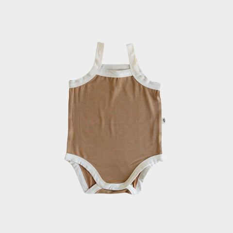 Babysprouts Tank Bodysuit in Camel, Babysprouts, Baby Sprouts, Babysprouts, Babysprouts Camel, Babysprouts Tank Bodysuit, Bodysuit, Camel, cf-size-3-6-months, cf-size-6-12-months, cf-type-bab