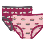 KicKee Pants Berry Cow & Lotus Pies Girls Underwear Set, KicKee Pants, Els PW 8598, Girls Underwear, KicKee, KicKee Girls Underwear, KicKee Pants, KicKee Pants Girls Underwear, KicKee Pants G