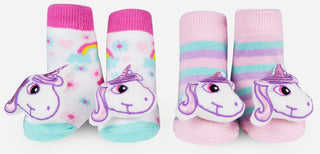 Waddle Unicorn Rattle Sock Set, Waddle, Baby, Baby Shower Gift, Baby Shower Girl, Rattle Sock Set, Rattle Socks, Sock Set, Unicorn, Unicorn Sock Set, Unicorns, Waddle, Waddle Sock Set, Waddle