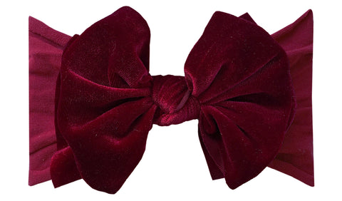 Baby Bling Ruby Velvet FAB-BOW-LOUS, Baby Bling, Baby Baby Bling Headbands, Baby Bling FAB, Baby Bling FAB-BOW-LOUS, Baby Bling Fabbowlous, Baby Bling Headband, Baby Bling Headbands, Baby Bli