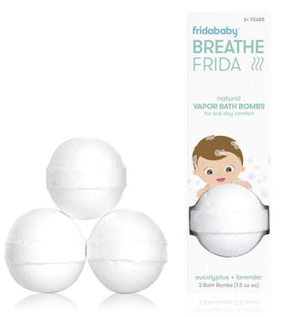Frida Baby BreatheFrida the NATURAL VAPOR BATH BOMBS, Frida, Baby Basics, Baby Shower, Baby Shower Gift, Bath Bomb, BreatheFrida, cf-type-bath-bomb, cf-vendor-frida, Frida Baby, Fridababy, Fr