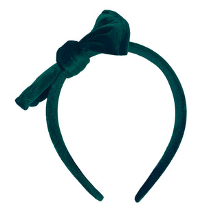 Baby Bling Forest Green Velvet Knot Hard Headband, Baby Bling, Baby Baby Bling Headbands, Baby Bling, Baby Bling Fall 2022, Baby Bling Forest Green Velvet Knot Hard Headband, Baby Bling Hard 