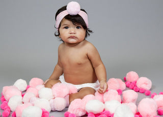 Baby Bling Pom Pom Headband & Waddle Pom Pom Socks Gift Set, Waddle, Baby Bling, Baby Bling Bows, Baby Bling Headband, Baby Bling Headbands, Baby Gift, Baby Headband, Baby Shower, Baby Shower