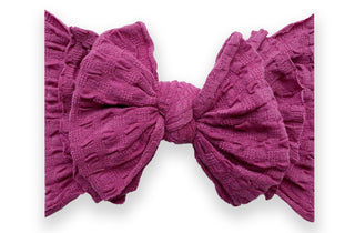 Baby Bling Raspberry Waffle FAB Headband, Baby Bling, Baby Bling, Baby Bling Bows, Baby bling FAB, Baby Bling FAB-BOW-LOUS, Baby Bling Fall 2020, Baby Bling Fall 2020 Collection, Baby Bling F