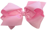 Peony Jum-Bow Hair Bow on French Barrette, Basically Bows & Bowties, cf-size-black, cf-size-navy, cf-size-pink, cf-size-red, cf-size-regal-purple, cf-type-hair-bow, cf-vendor-basically-bows-&