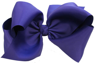 Peony Jum-Bow Hair Bow on French Barrette, Basically Bows & Bowties, cf-size-black, cf-size-navy, cf-size-pink, cf-size-red, cf-size-regal-purple, cf-type-hair-bow, cf-vendor-basically-bows-&