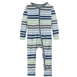 KicKee Pants Fairground Stripe Coverall with Zipper, KicKee Pants, CM22, Coverall, Coverall with Zipper, KicKee, KicKee Coverall, KicKee Pants, KicKee Pants County Fair, KicKee Pants Coverall