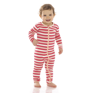 KicKee Pants Hopscotch Stripe Coverall with Zipper, KicKee Pants, CM22, Coverall, Coverall with Zipper, Coveralls, Fitted Coverall, KciKee Coverall, KicKee, KicKee Coverall, KicKee Pants, Kic