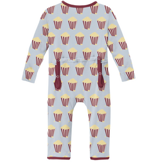 KicKee Pants Illusion Blue Popcorn Coverall with Zipper, KicKee Pants, CM22, Coverall, Coverall with Zipper, KicKee, KicKee Coverall, KicKee Pants, KicKee Pants County Fair, KicKee Pants Cove