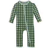 KicKee Pants Moss Gingham Coverall with Zipper, KicKee Pants, CM22, Coverall, Coverall with Zipper, KicKee, KicKee Coverall, KicKee Pants, KicKee Pants County Fair, KicKee Pants Coverall, Kic