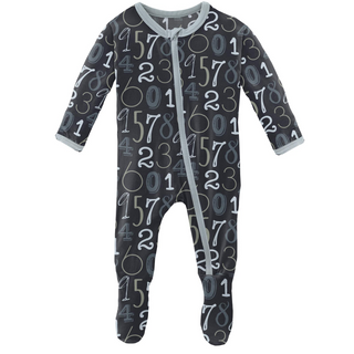 KicKee Pants Deep Space Math Footie with Zipper, KicKee Pants, CM22, Footie, Footie with Zipper, KicKee, KicKee Footie, KicKee Footie with Zipper, KicKee Pants, KicKee Pants Deep Space Math, 