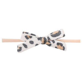 Copper Pearl Zara Ribbon Nylon Bow Headband, Copper Pearl, Animal Print, cf-type-headband, cf-vendor-copper-pearl, Copper Pearl, Copper Pearl Animal Print, Copper Pearl Bow, Copper Pearl Head