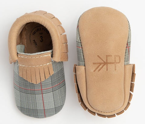 Freshly Picked Plaid Tidings Soft Sole Moccasins, Freshly Picked, cf-size-1-6-weeks-6-months, cf-type-moccasins, cf-vendor-freshly-picked, Cyber Monday, Els PW 5060, Els PW 8258, End of Year,