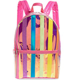 Iscream Iridescent Rainbow Stripe Backpack, Iscream, Back to School, Backpack, Cyber Monday, iscream, Iscream Backpack, Iscream Holographic, Iscream Iridescent Rainbow Stripe, Iscream Iridesc