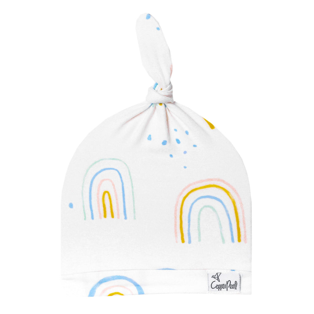 Copper Pearl Skye Top Knot Hat Basically Bows & Bowties