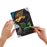 Ooly Scratch and Scribble Art Kit - Fantastic Dragons, Ooly, Art Supplies, Arts & Crafts, Dragon, EB Boys, EB Girls, Ooly, Stocking Stuffer, Stocking Stuffers, Toy, Toys, Toy - Basically Bows