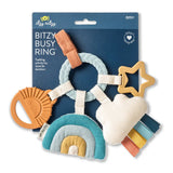 Itzy Ritzy Bitzy Busy Ring™ Teething Activity Toy - Cloud, Itzy Ritzy, Baby Toy, Bespoke Collection, Bitzy Bespoke™ Collection, Bitzy Busy Ring™ Teething Activity Toy, Car Seat Toy, Car