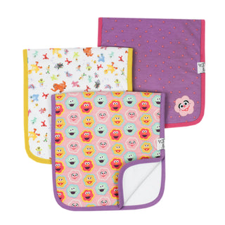 Copper Pearl Sesame Street Abby and Pals Premium Burp Cloth Set, Copper Pearl, Abby and Pals, Burp Cloth Set, Burp Cloths, cf-type-burp-cloth, cf-vendor-copper-pearl, Copper Pearl Burp Cloth 