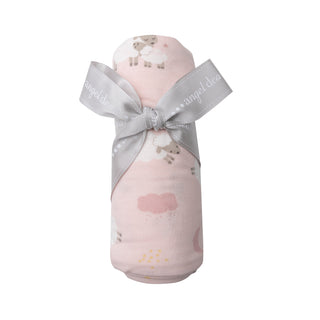 Angel Dear Baby Sheep Pink Bamboo Swaddling Blanket, Angel Dear, angel Dear, Angel Dear Fall 2022, Angel dear Swaddle, Angel Dear Swaddling Blanket, Baby Sheep, Baby Sheep Pink, CM22, JAN23, 