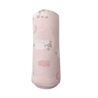 Angel Dear Baby Sheep Pink Bamboo Swaddling Blanket, Angel Dear, angel Dear, Angel Dear Fall 2022, Angel dear Swaddle, Angel Dear Swaddling Blanket, Baby Sheep, Baby Sheep Pink, CM22, JAN23, 
