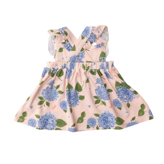 Angel Dear Hydrangea Bamboo Pinafore Top & Bloomer Set, Angel Dear, Angel Dear, Angel Dear Hydrangea, Angel Dear Pinafore Top & Bloomer Set, Angel Dear SS22, CM22, Hydrangea, JAN23, Pinafore 