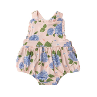 Angel Dear Hydrangea Bamboo Ruffle Bubble, Angel Dear, Angel Dear, Angel Dear Bamboo Ruffle Bubble, Angel Dear Bubble, Angel Dear Hydrangea, Angel Dear Romper, Angel Dear SS22, Bubble, Bubble